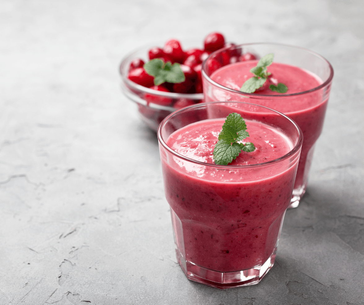 This Cranberry Apple Harvest Smoothie leans into crisp apple, tart cranberry, juicy berries and a little cinnamon for a refreshing smoothie that still feels right at home in sweater weather.
