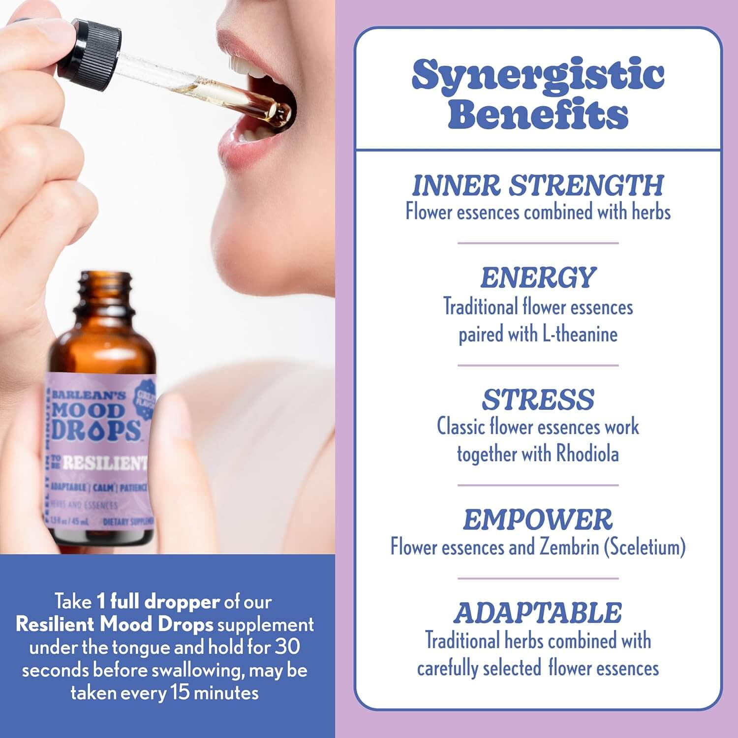 Resilient Mood Drops | Herbal Support for Stress & Balance