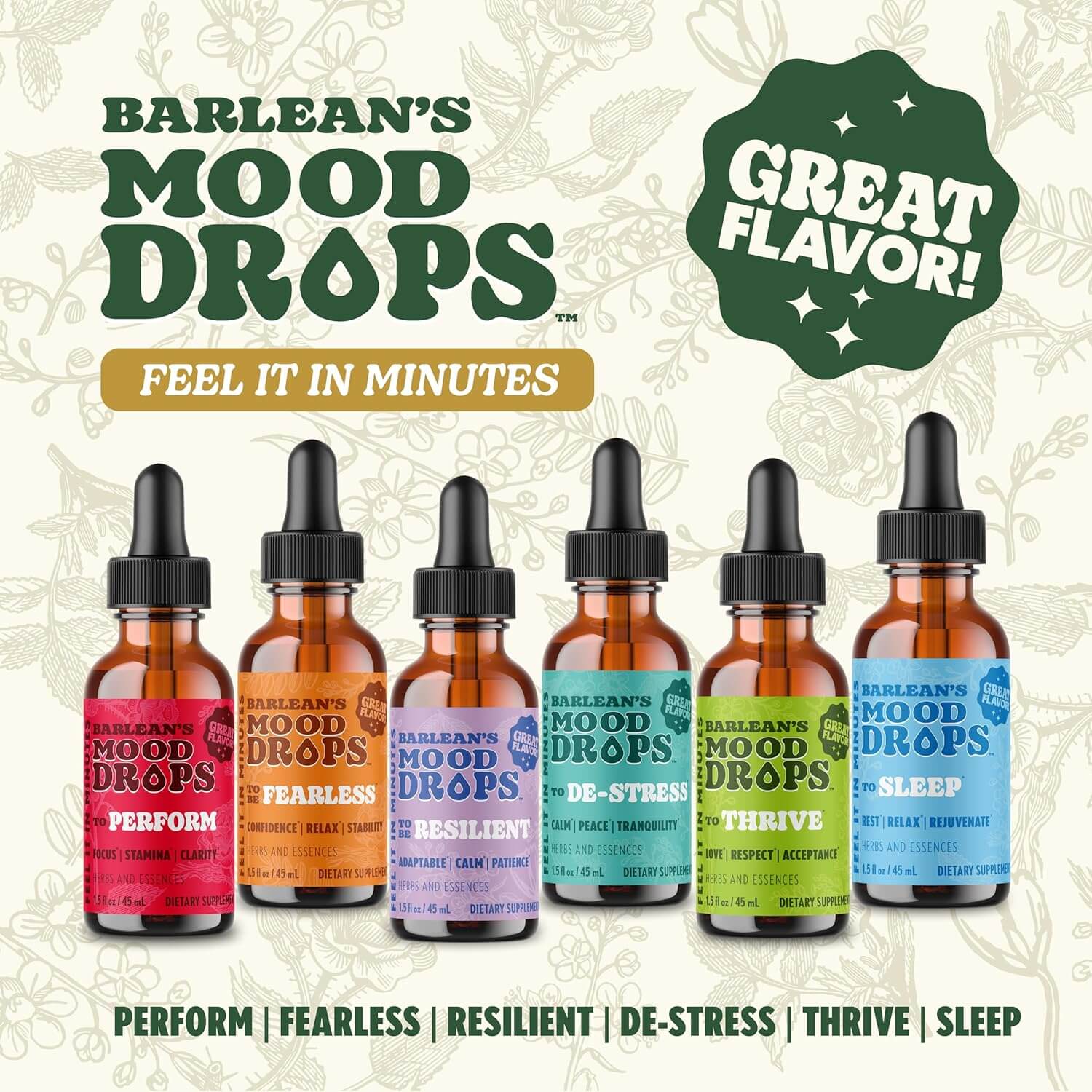 Mood Drops Collection | Herbal Support