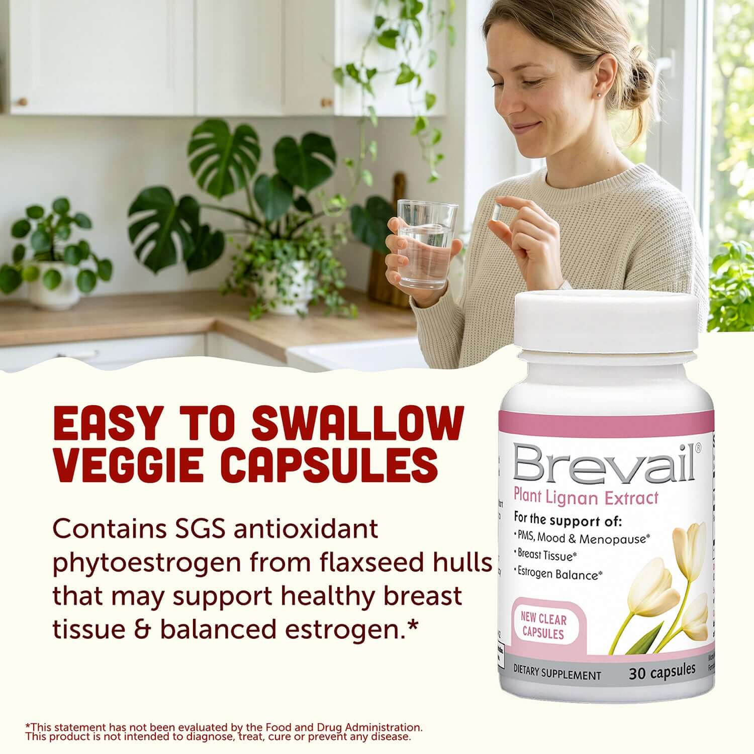 Brevail® Vegan Lignan Supplement