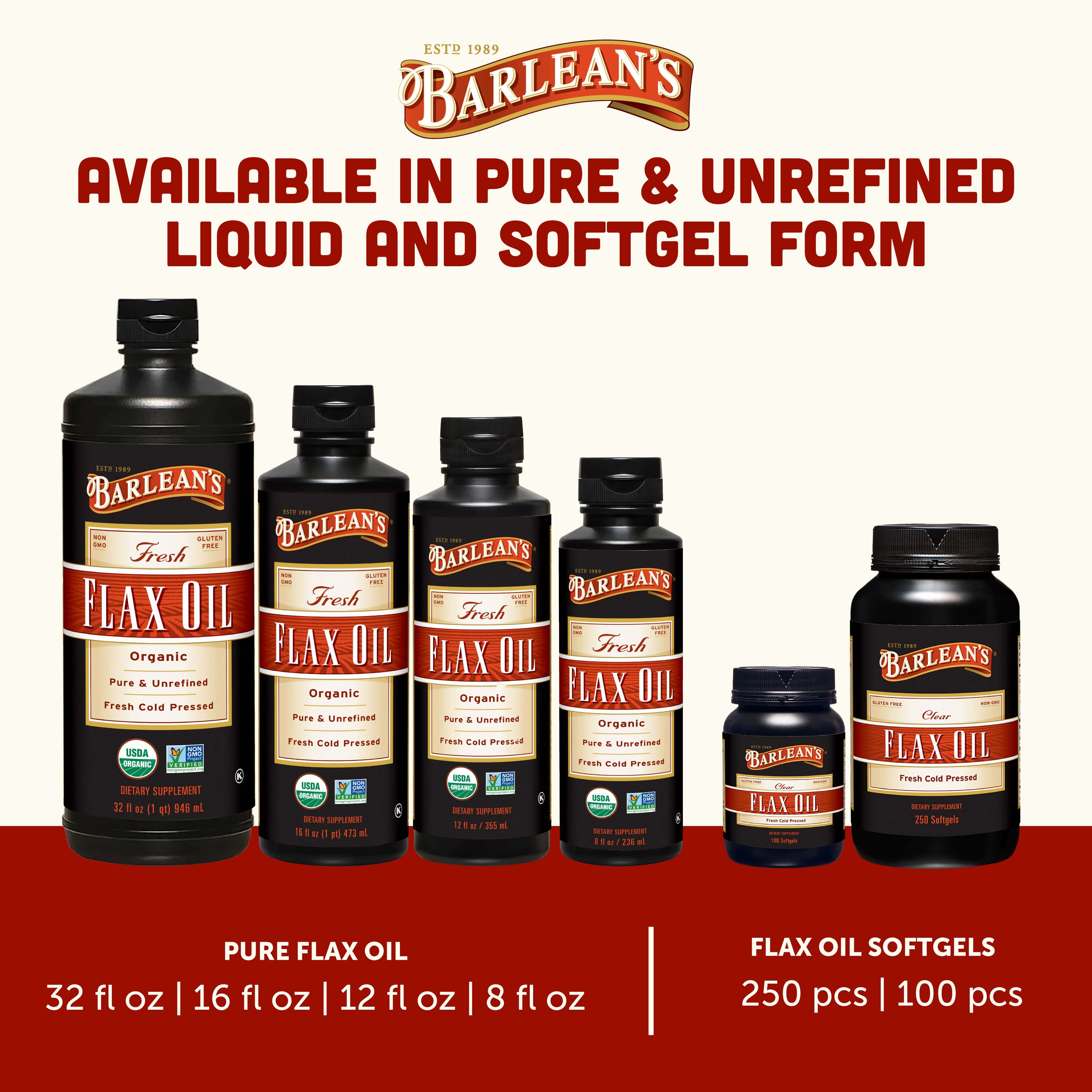 Fresh Flax Oil Softgels