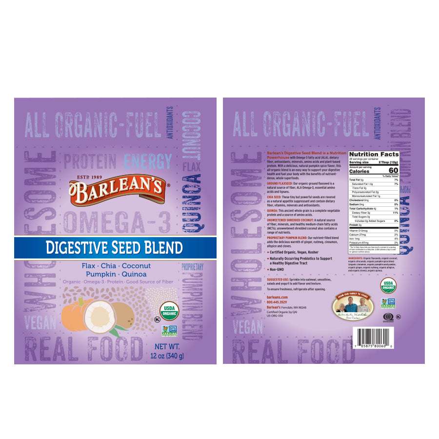 Organic Digestive Seed Blend
