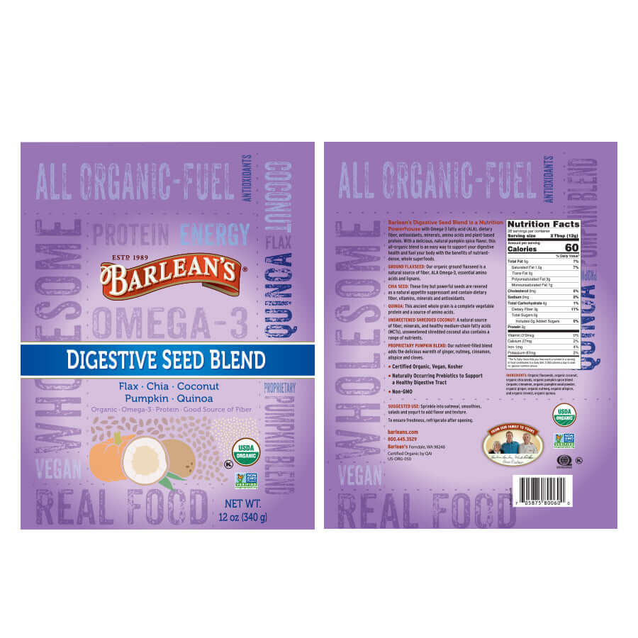 Organic Digestive Seed Blend