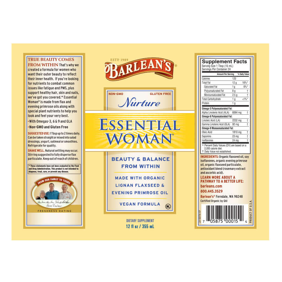 Essential Woman Liquid full label