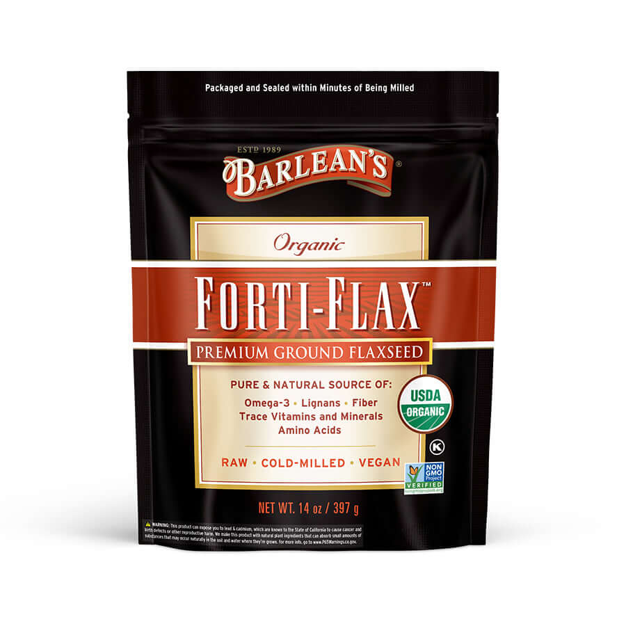 flax seeds bulk for planting Barlean's Organic Forti-Flax Premium Ground Flaxseed 14 oz