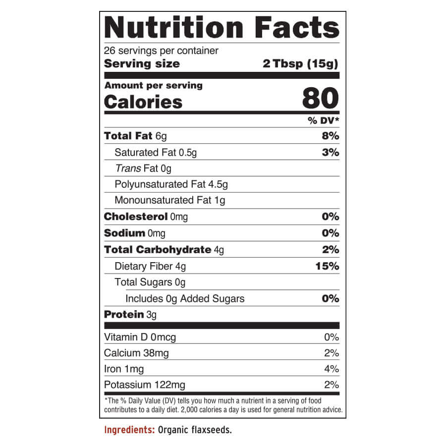 Organic Forti-Flax™ Flaxseed