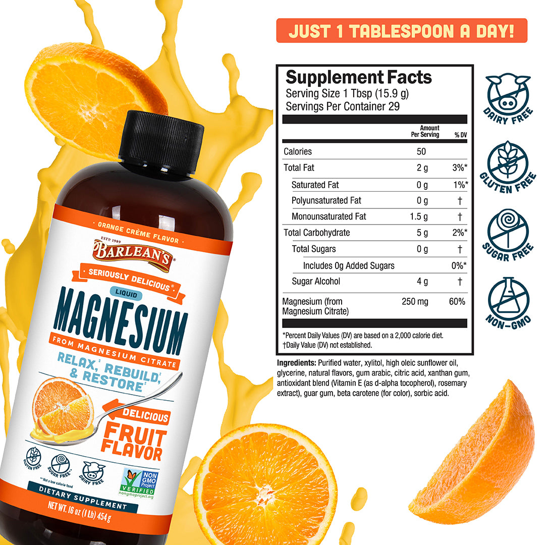 Orange Crème Liquid Magnesium