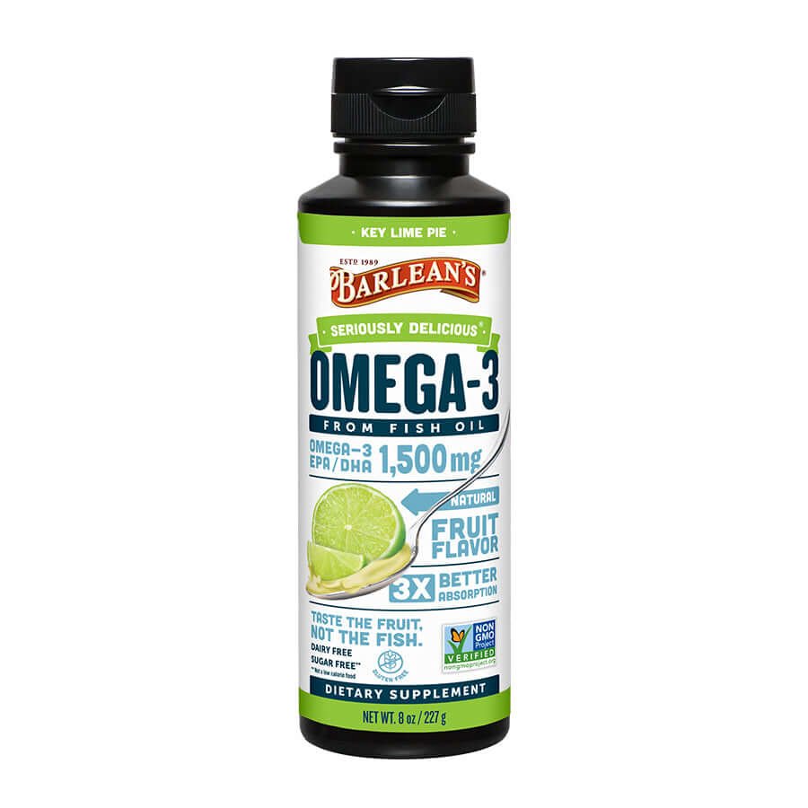 Key Lime Pie Fish Oil | Concentrated Fish Oil | Barlean's