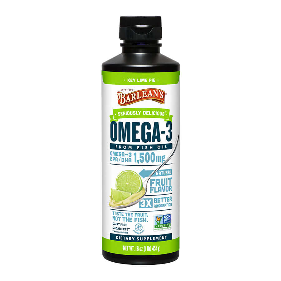 Key Lime Pie Fish Oil | Concentrated Fish Oil | Barlean's