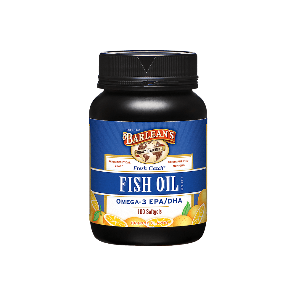 Fish Oil Softgels EPA & DHA Fish Oil Supplements Barlean's Barlean's Organic Oils, LLC