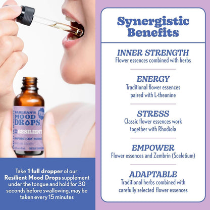 Resilient Mood Drops | Herbal Support for Stress & Balance