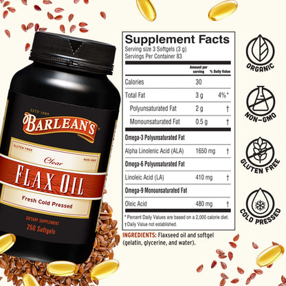 Fresh Flax Oil Softgels