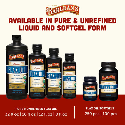 Lignan Flax Oil Softgels
