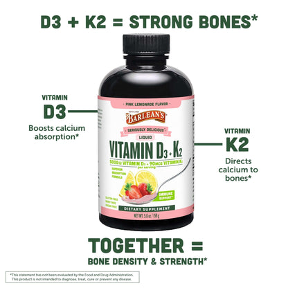 Vitamin D3 + K2 - Pink Lemonade