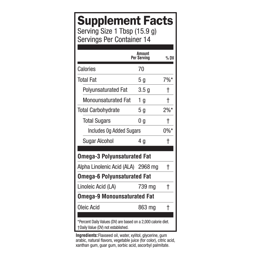 
                                
                                    Strawberry Banana Smoothie Flax Oil
                                
                            
