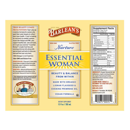Essential Woman Liquid full label
