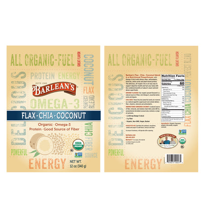 Organic Flax Chia Coconut Seed Blend