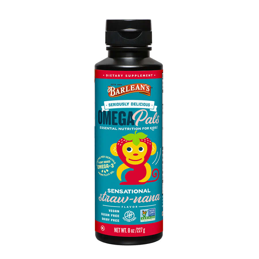 
                                
                                    Sensational Straw-nana Flax Oil Organic Omega-3 ALA
                                
                            