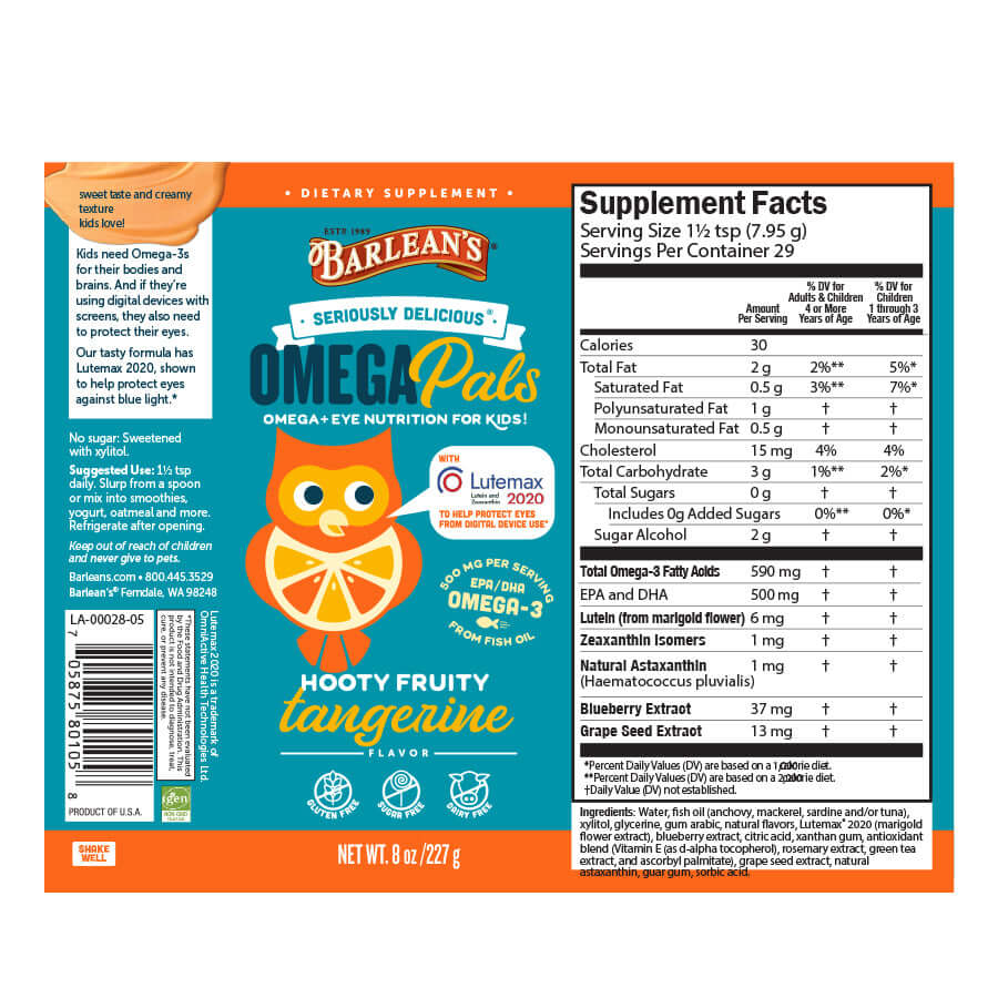 
                                
                                    Kid-friendly eye nutrition fish oil with no fishy aftertaste full label
                                
                            