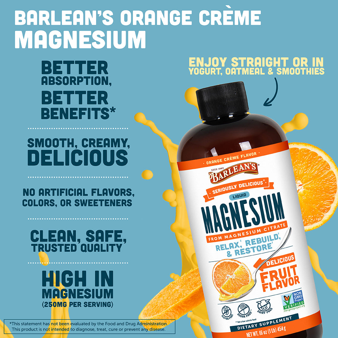 Orange Crème Liquid Magnesium