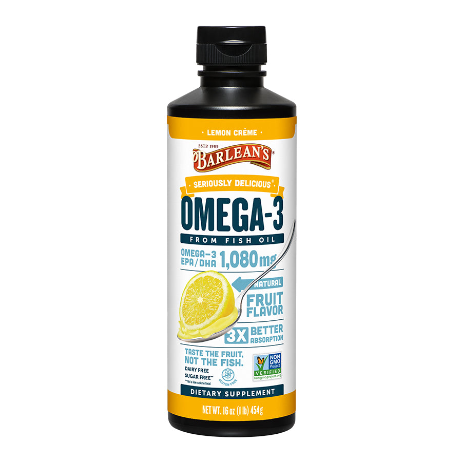 Lemon Crème Fish Oil