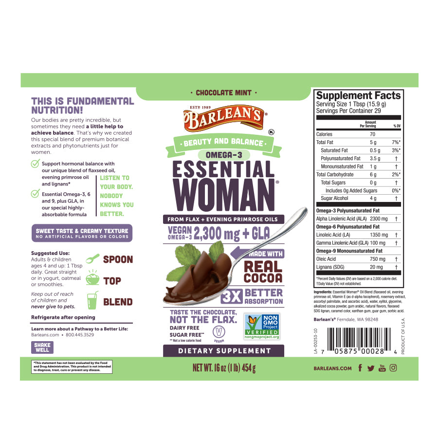 
                                
                                    Essential Woman® Chocolate Mint
                                
                            