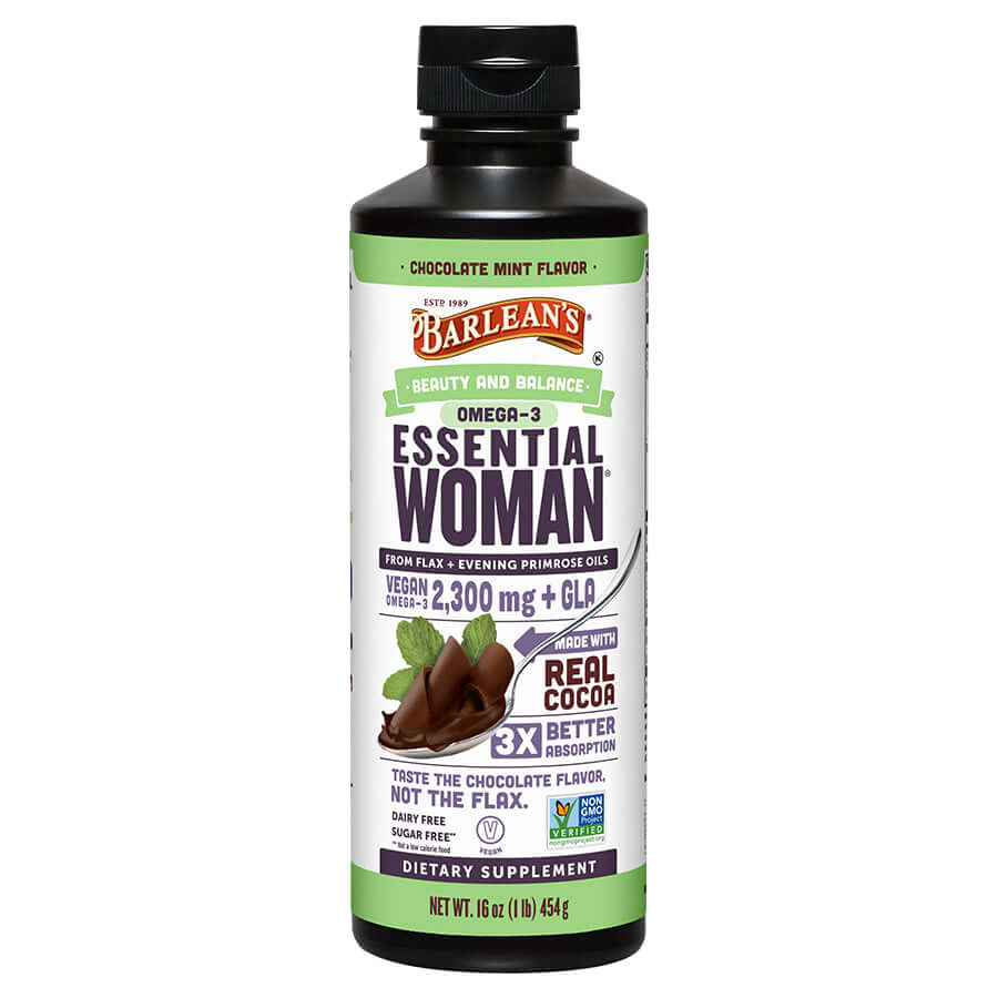 Hormonal Balance Support | Essential Woman® Chocolate Mint | Barlean's