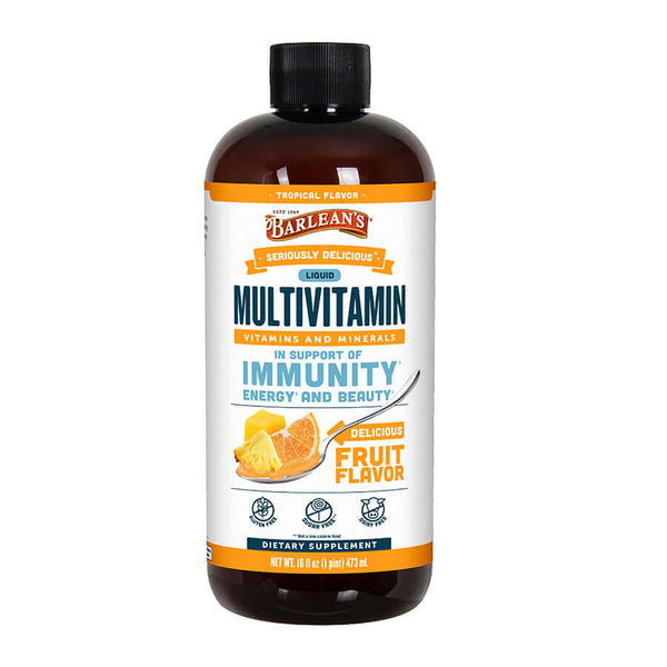あKarDiaN VitaminC SuperLucky7 ADD CBF Tropical Liquid Multivitamin | Energy & Immunity | Barlean's
