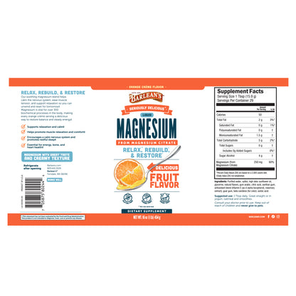 Orange Crème Liquid Magnesium