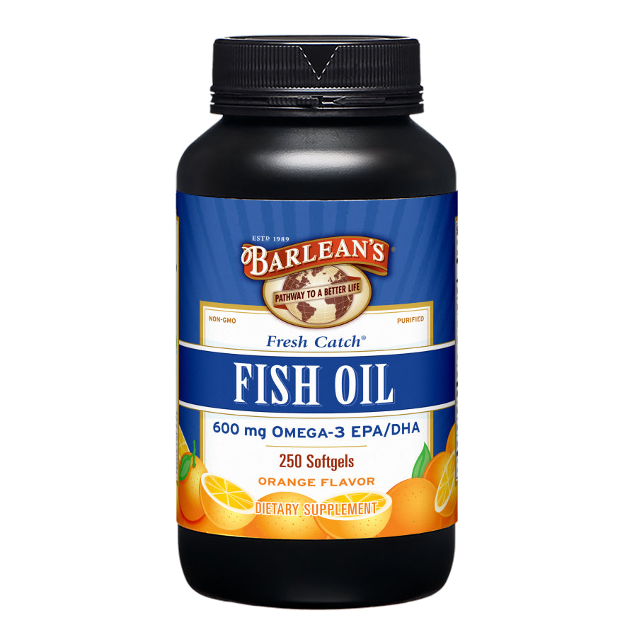 
                                
                                    Fresh Catch® Fish Oil Softgels  - Orange Flavor
                                
                            