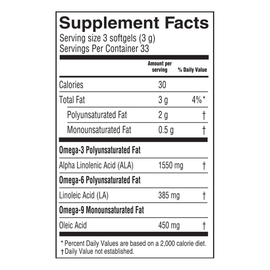 
                                
                                    Lignan Flax Oil Softgels
                                
                            