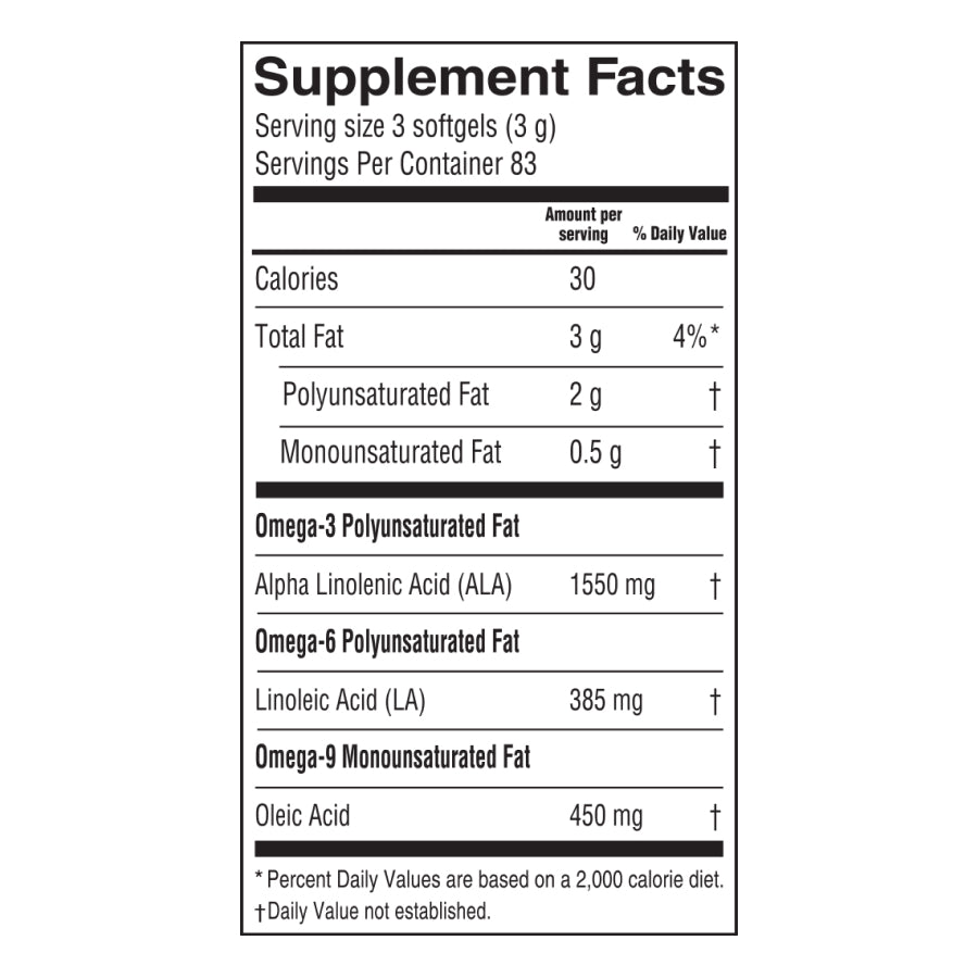 
                                
                                    Lignan Flax Oil Softgels
                                
                            