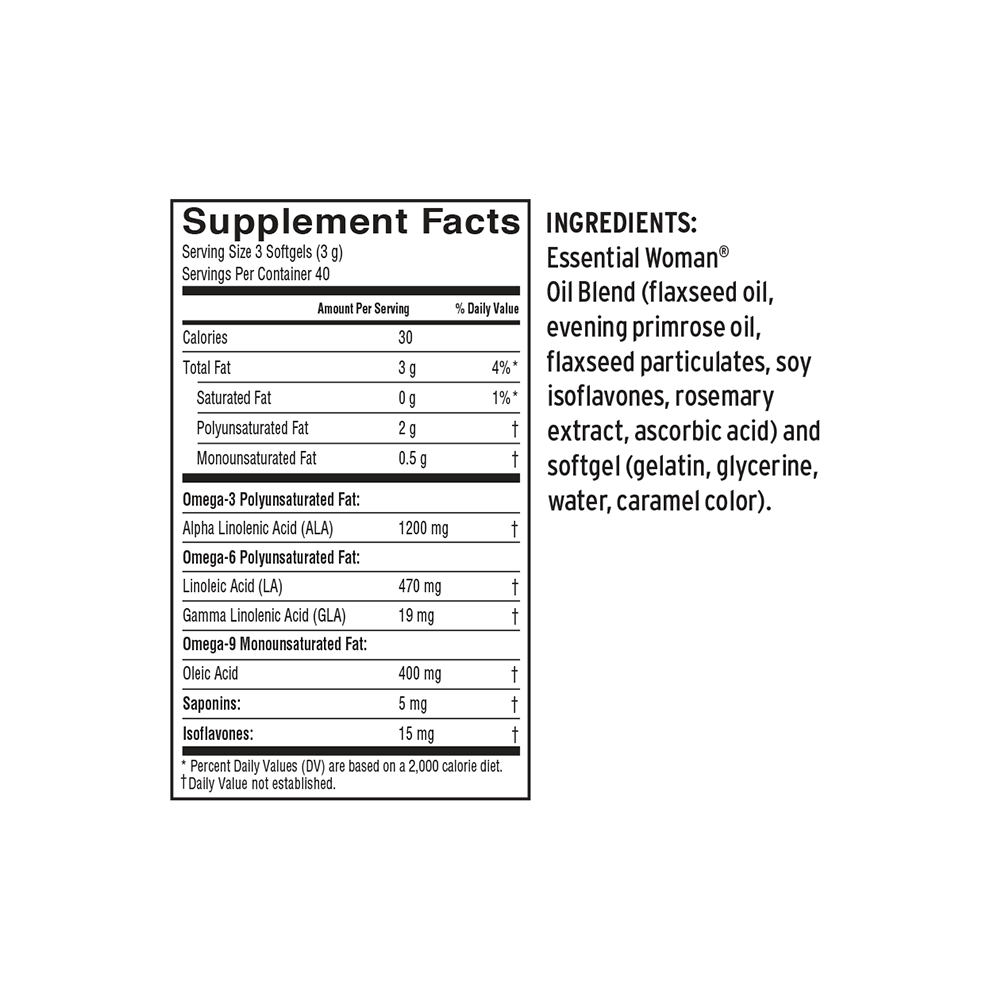 
                                
                                    Essential Woman® Softgels
                                
                            