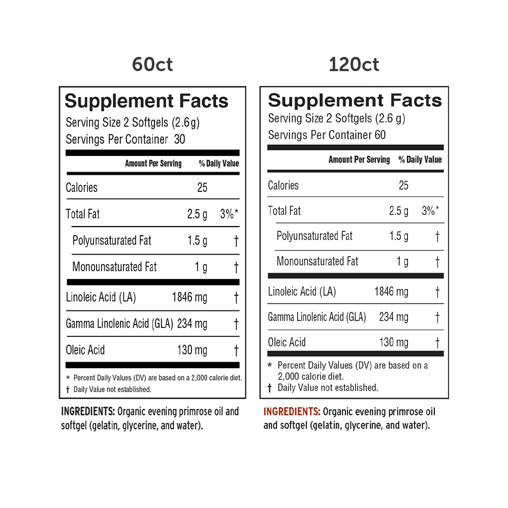 
                                
                                    Evening Primrose Oil Softgels
                                
                            