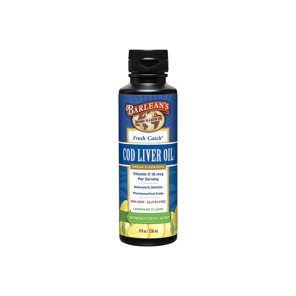 Fresh Catch® Cod Liver Oil - Lemonade Flavor