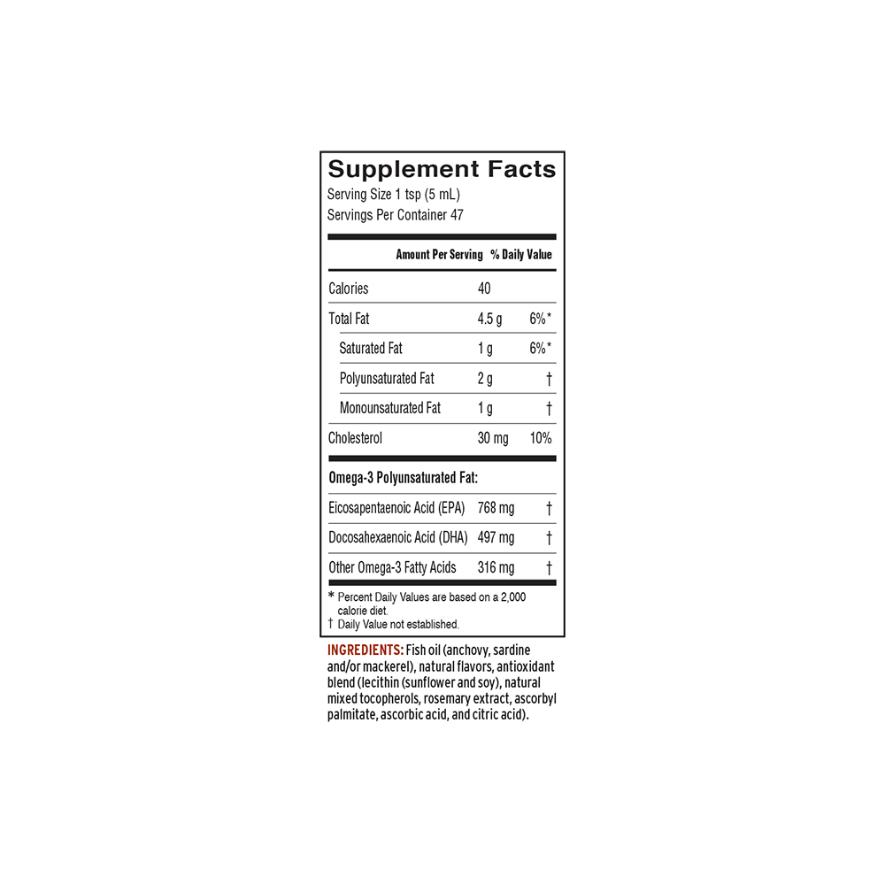 Fresh Catch® Fish Oil - Orange Flavor