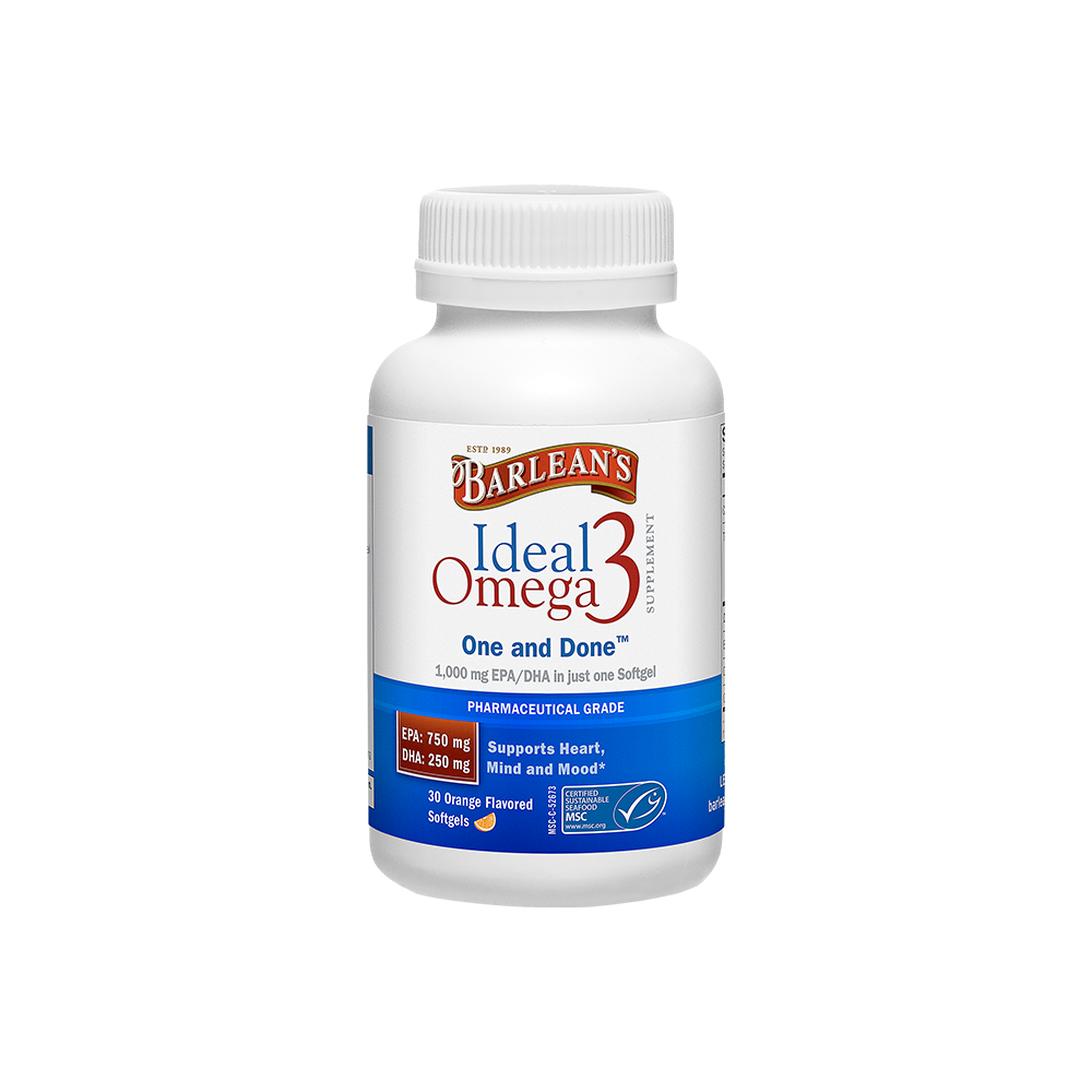
                                
                                    Ideal Omega® 3 Softgels - Orange Flavor
                                
                            