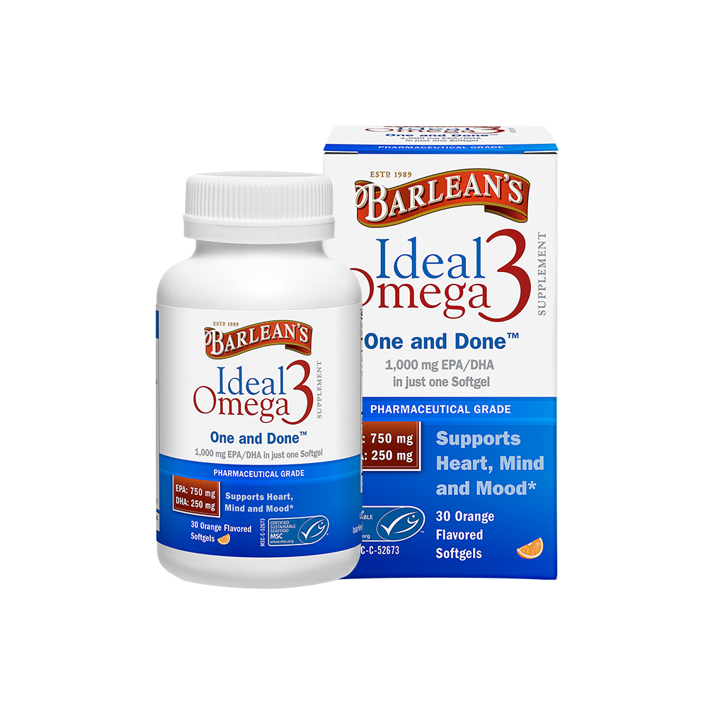 
                                
                                    Ideal Omega® 3 Softgels - Orange Flavor
                                
                            