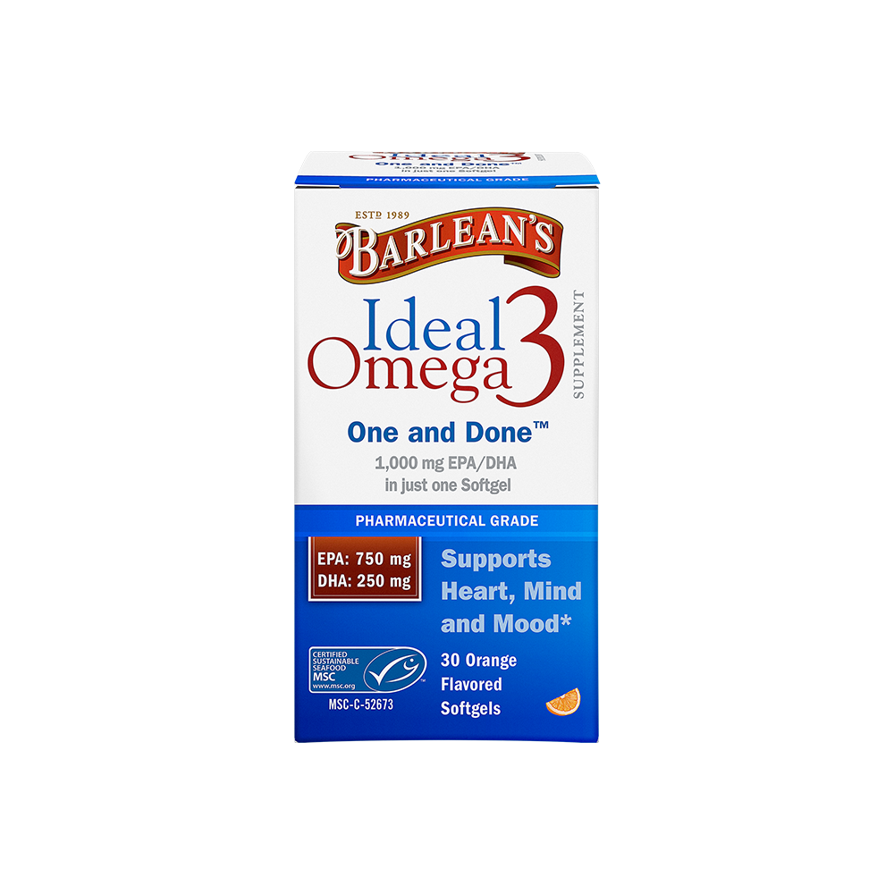 
                                
                                    Ideal Omega® 3 Softgels - Orange Flavor
                                
                            