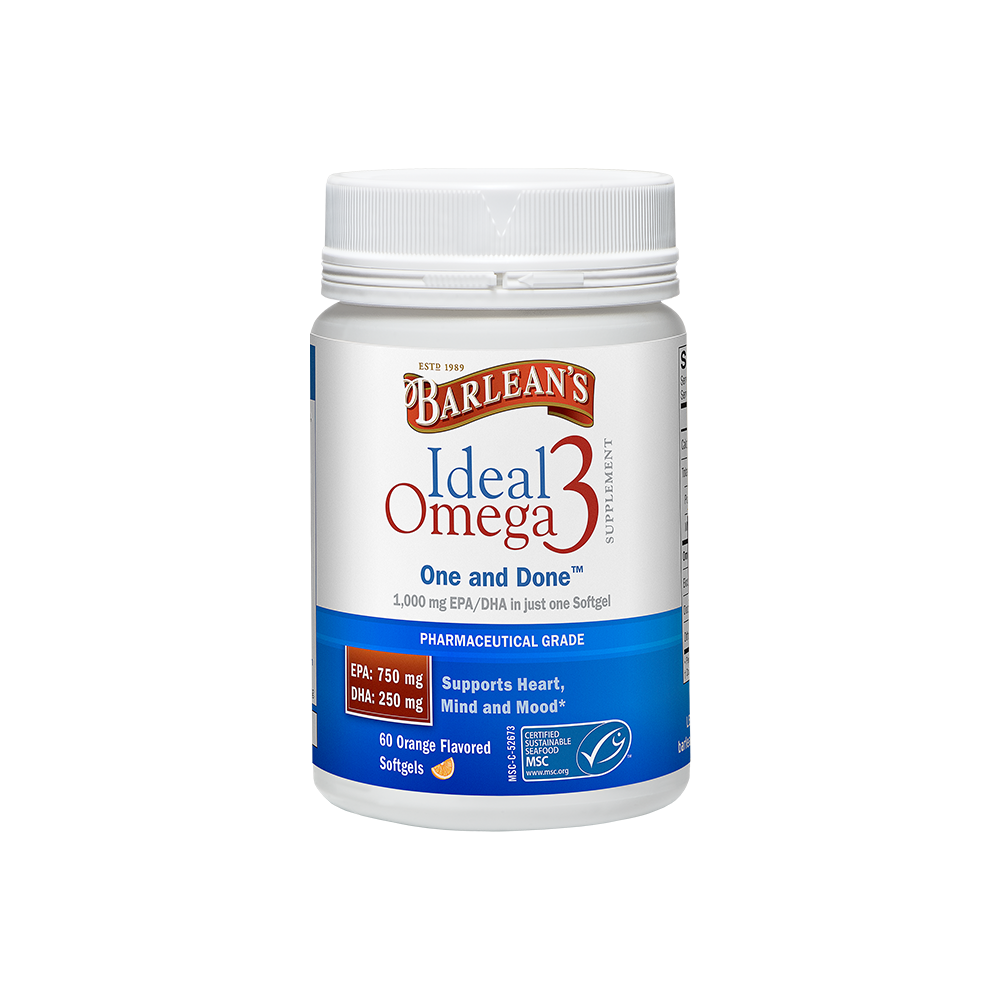 
                                
                                    Ideal Omega® 3 Softgels - Orange Flavor
                                
                            