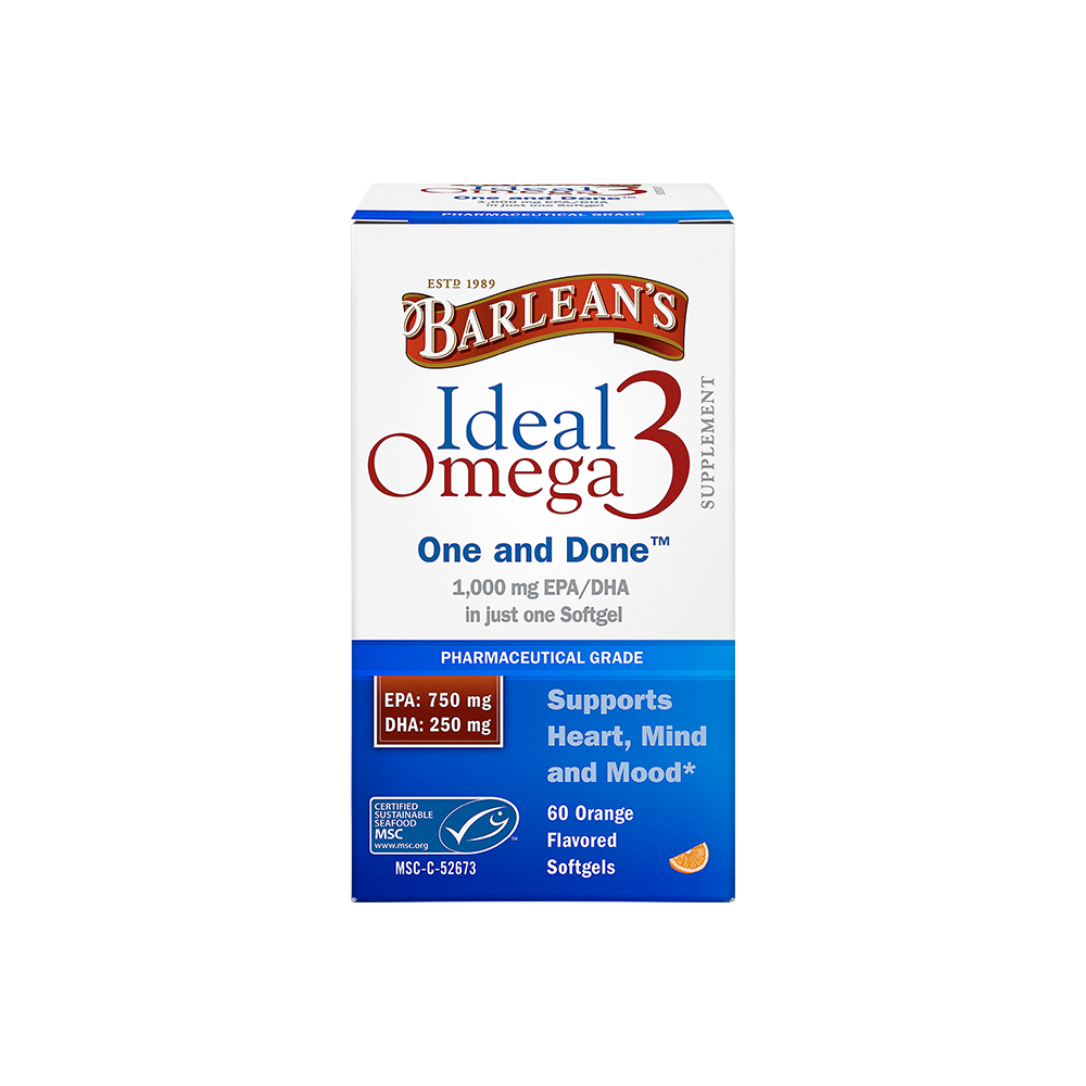
                                
                                    Ideal Omega® 3 Softgels - Orange Flavor
                                
                            