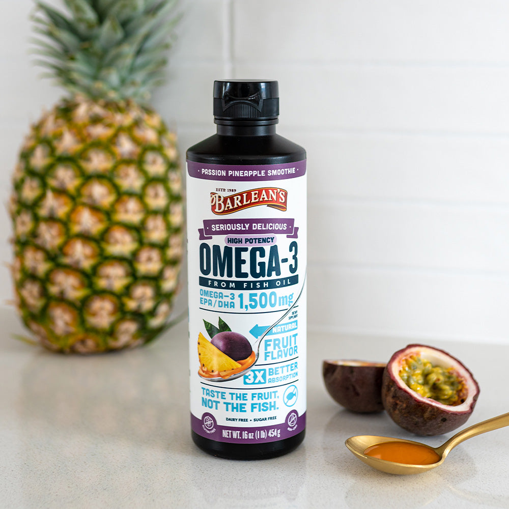 
                                
                                    Passion Pineapple High Potency Fish Oil
                                
                            