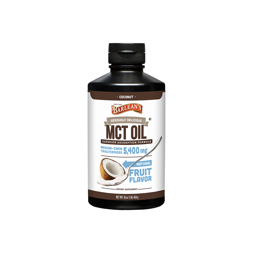 
                                
                                    Coconut MCT Oil
                                
                            