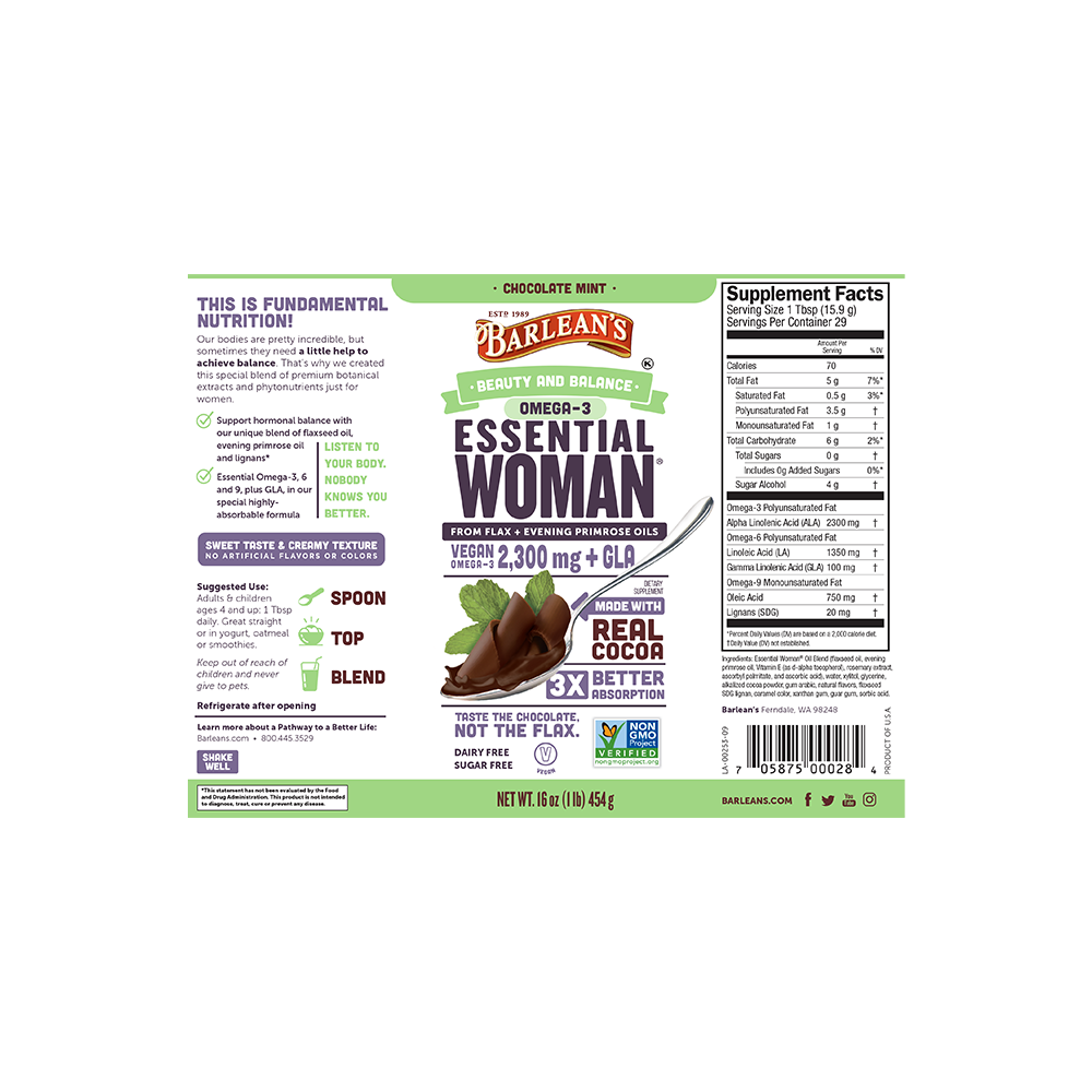 
                                
                                    Essential Woman® Chocolate Mint
                                
                            