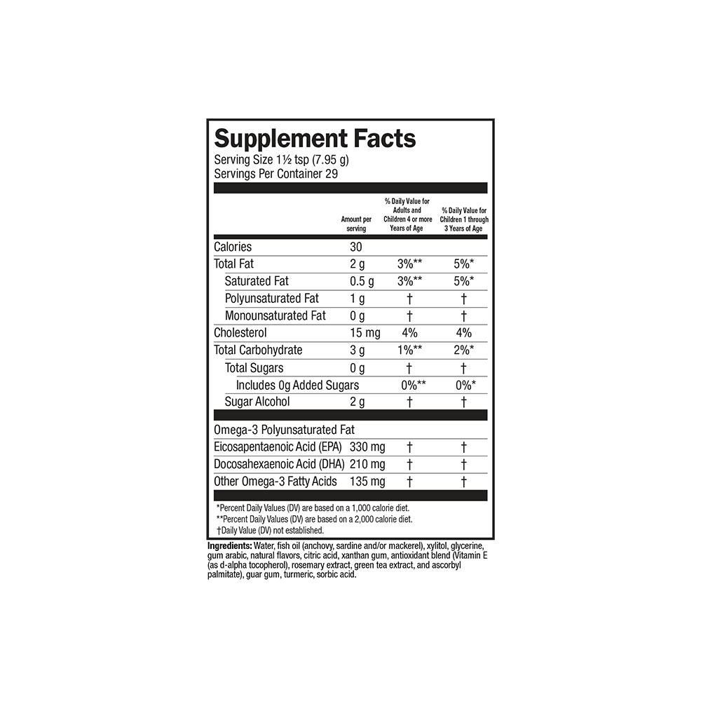 Chirpin' Slurpin' Lemonade Fish Oil